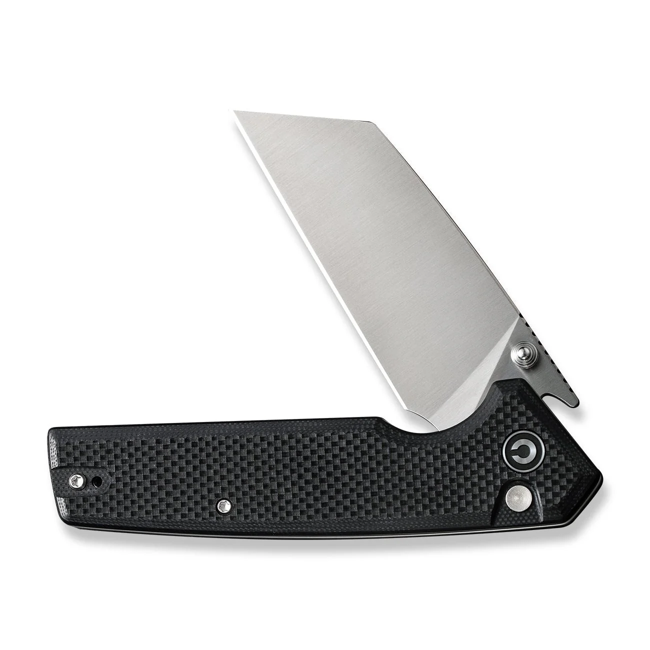 CIVIVI Amirite Flipper & Thumb Stud & Button Lock Knife G10 Handle (3.48" Nitro-V Blade) C23028-2 - Image 9