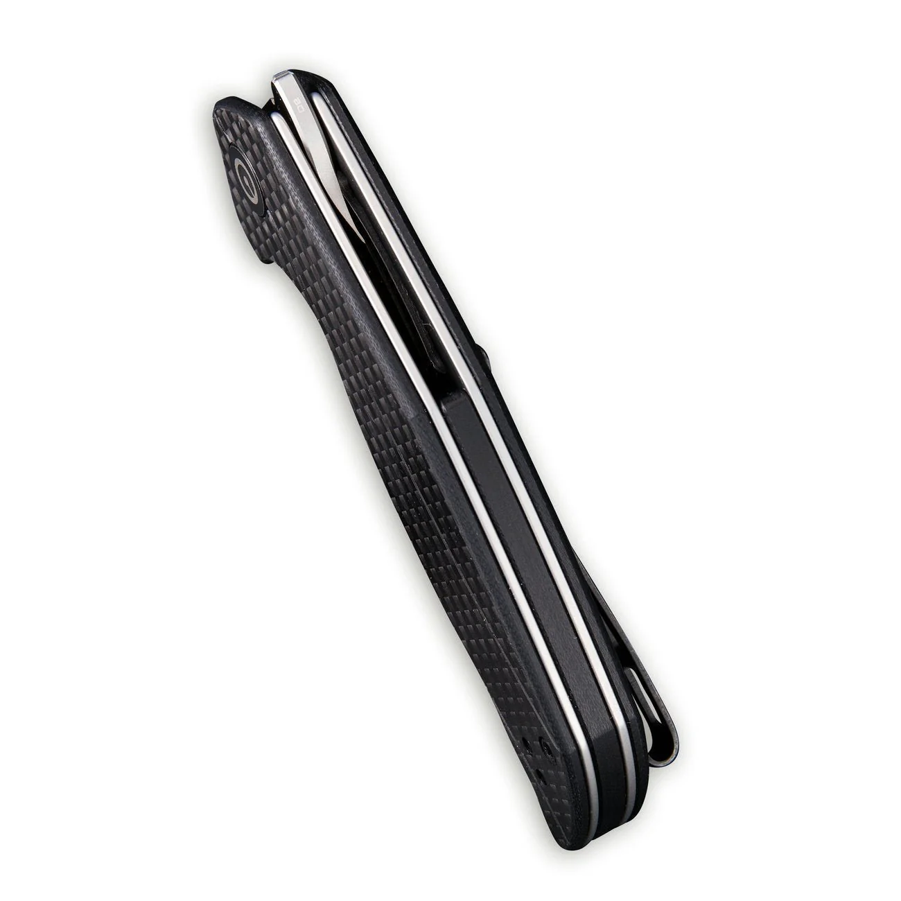 CIVIVI Anthropos Flipper Knife G10 & Carbon Fiber Handle (3.25" D2 Blade) C903C - Image 6