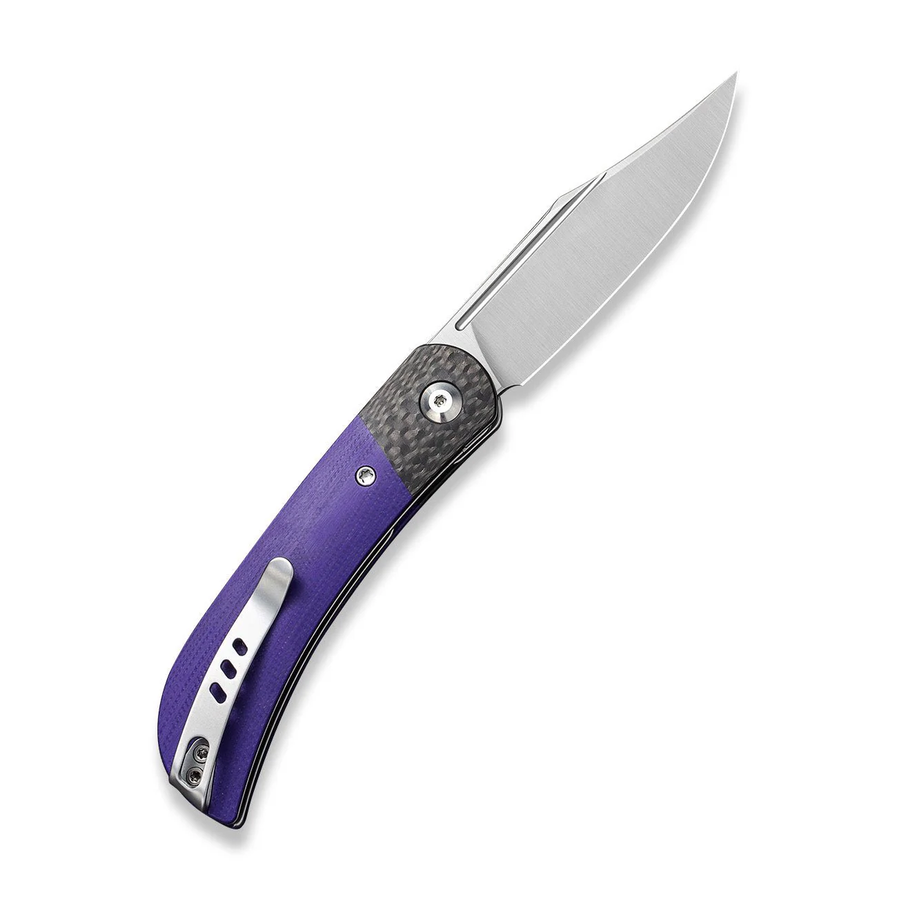 CIVIVI Appalachian Drifter II Front Flipper Knife G10 & Carbon Fiber Handle (2.96" Nitro-V Blade) C19010C-3 - Image 2