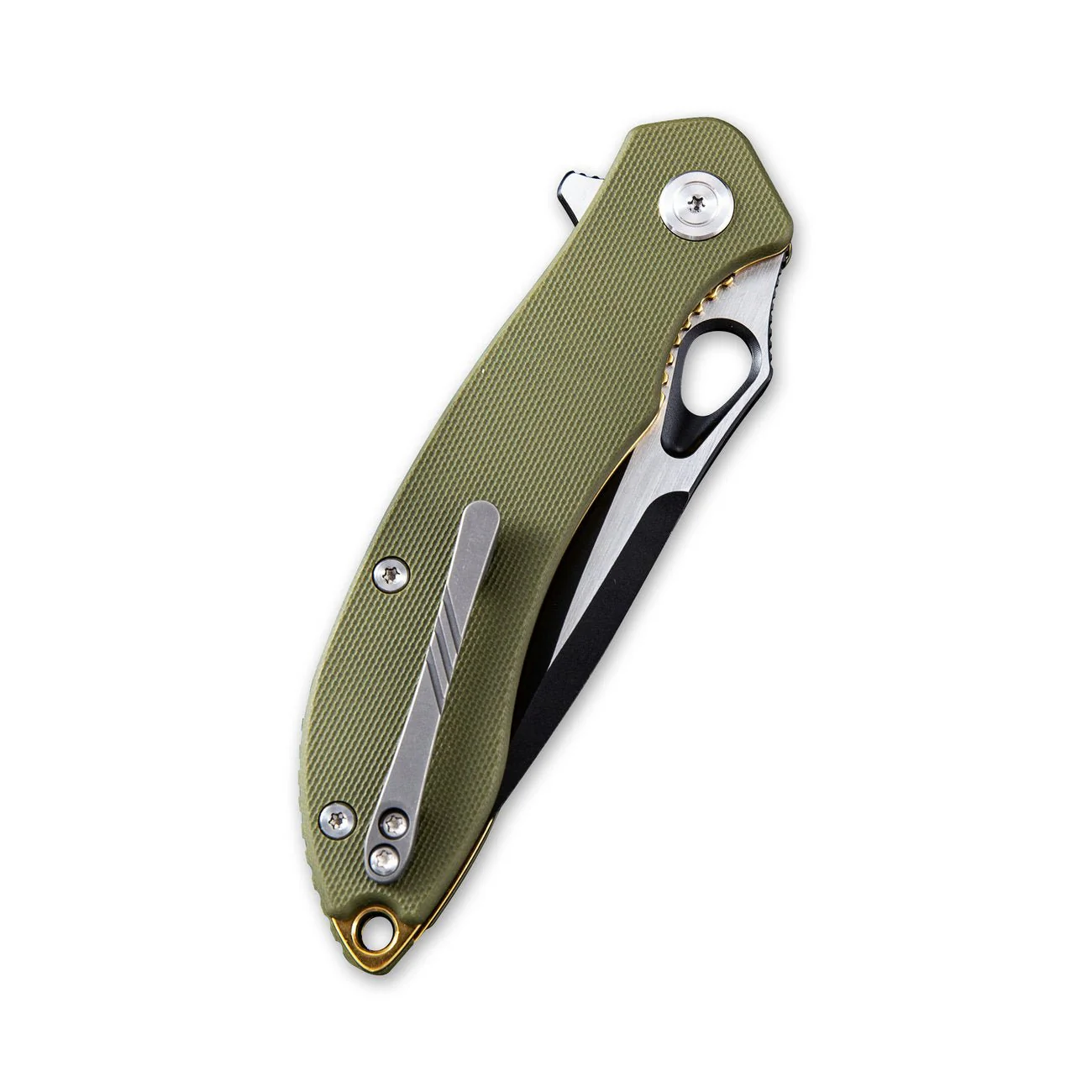 CIVIVI Aquila Flipper & Thumb Hole Knife G10 Handle (3.45" VG-10 Blade) C805A - Image 3