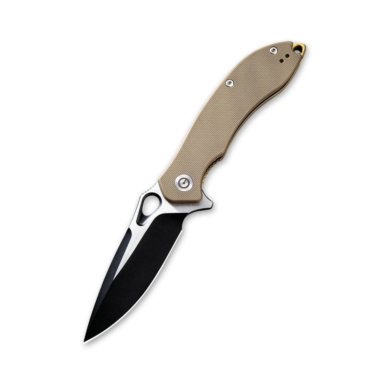 CIVIVI Aquila Flipper & Thumb Hole Knife G10 Handle (3.45" VG-10 Blade) C805C - Image 2