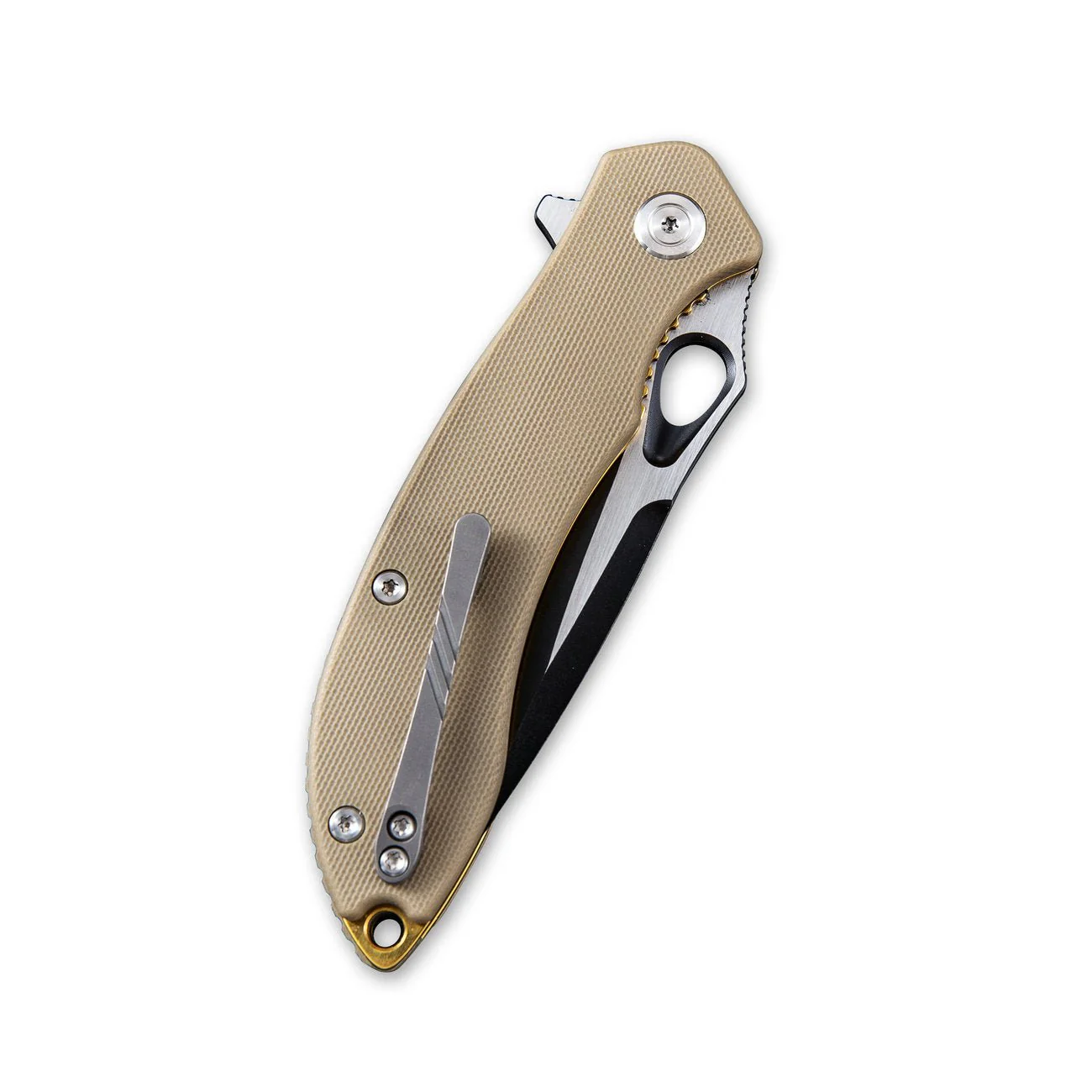 CIVIVI Aquila Flipper & Thumb Hole Knife G10 Handle (3.45" VG-10 Blade) C805C - Image 3