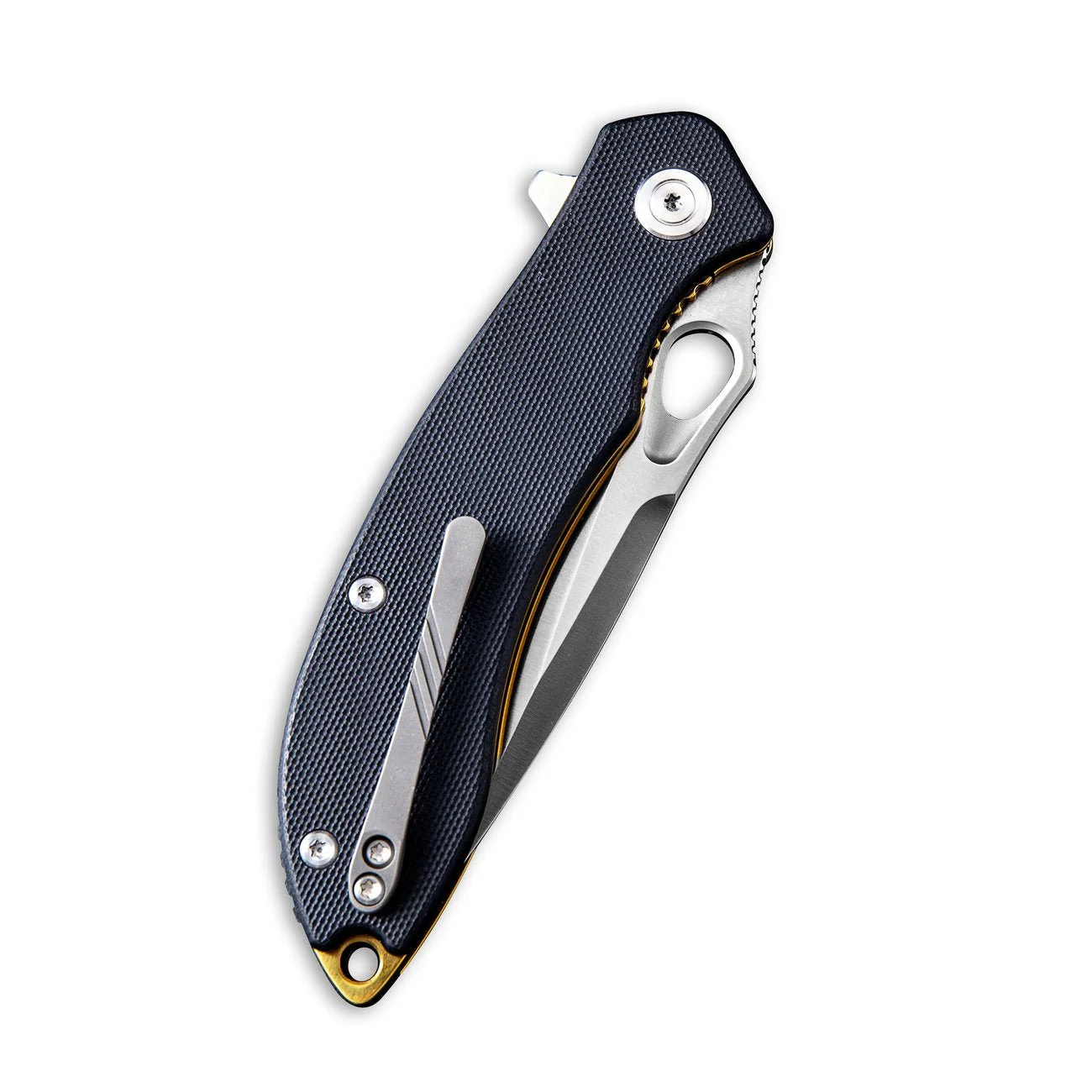 CIVIVI Aquila Flipper & Thumb Hole Knife G10 Handle (3.45" VG-10 Blade) C805F - Image 3