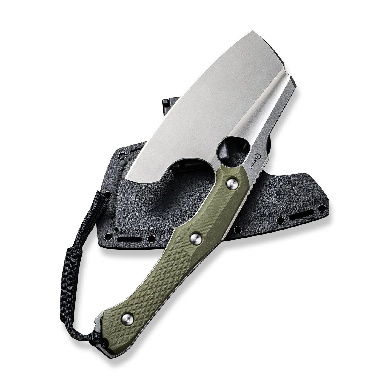 CIVIVI Aratra Fixed Blade Knife G10 Handle (7.32" D2 Blade) C21041-2 - Image 4