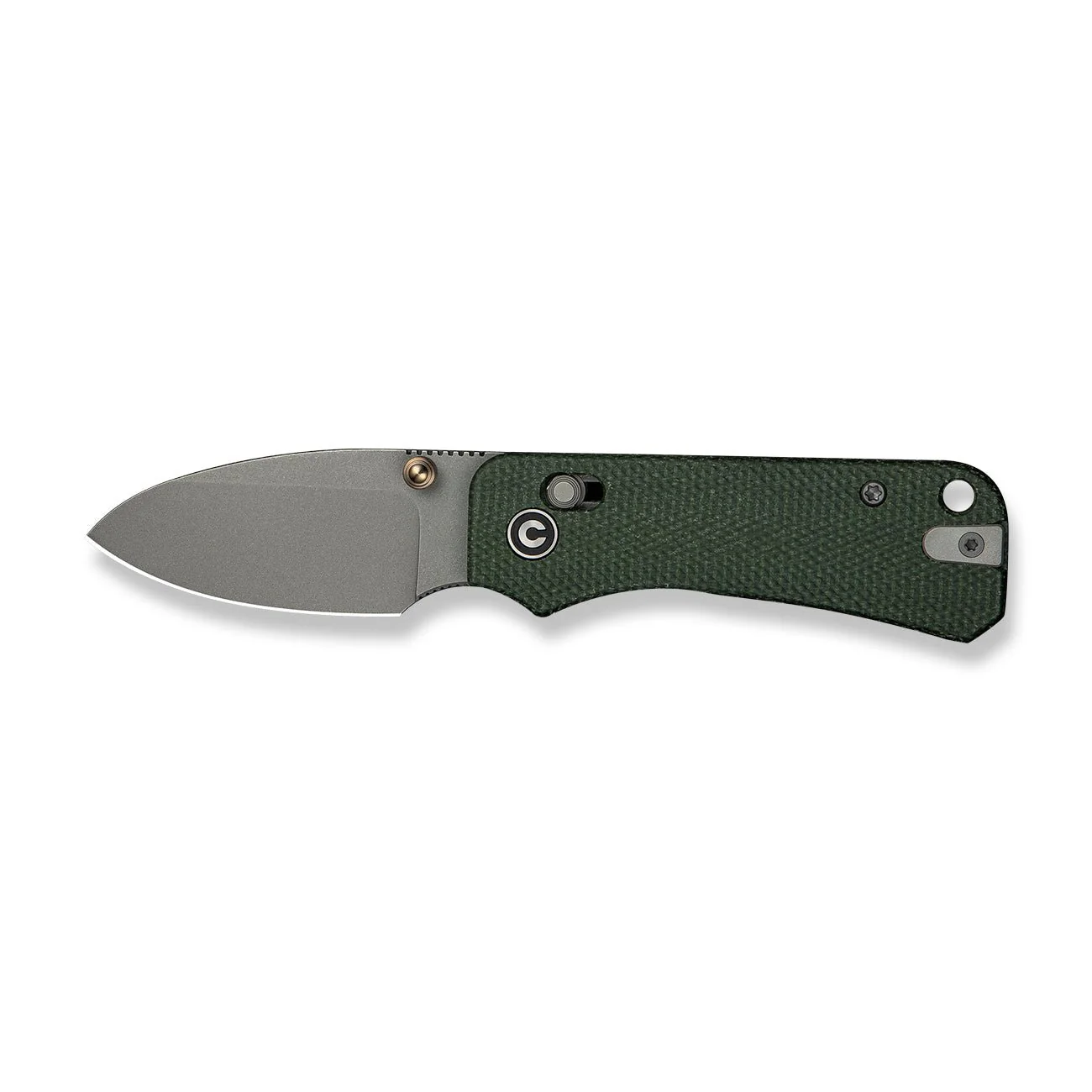CIVIVI Baby Banter 2 Thumb Stud & Crossbar Lock Knife Micarta Handle (2.34" Nitro-V Blade) C23074-3 - Image 10