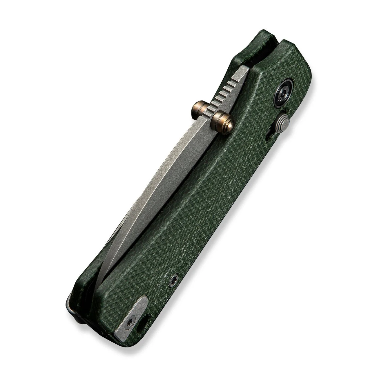 CIVIVI Baby Banter 2 Thumb Stud & Crossbar Lock Knife Micarta Handle (2.34" Nitro-V Blade) C23074-3 - Image 14