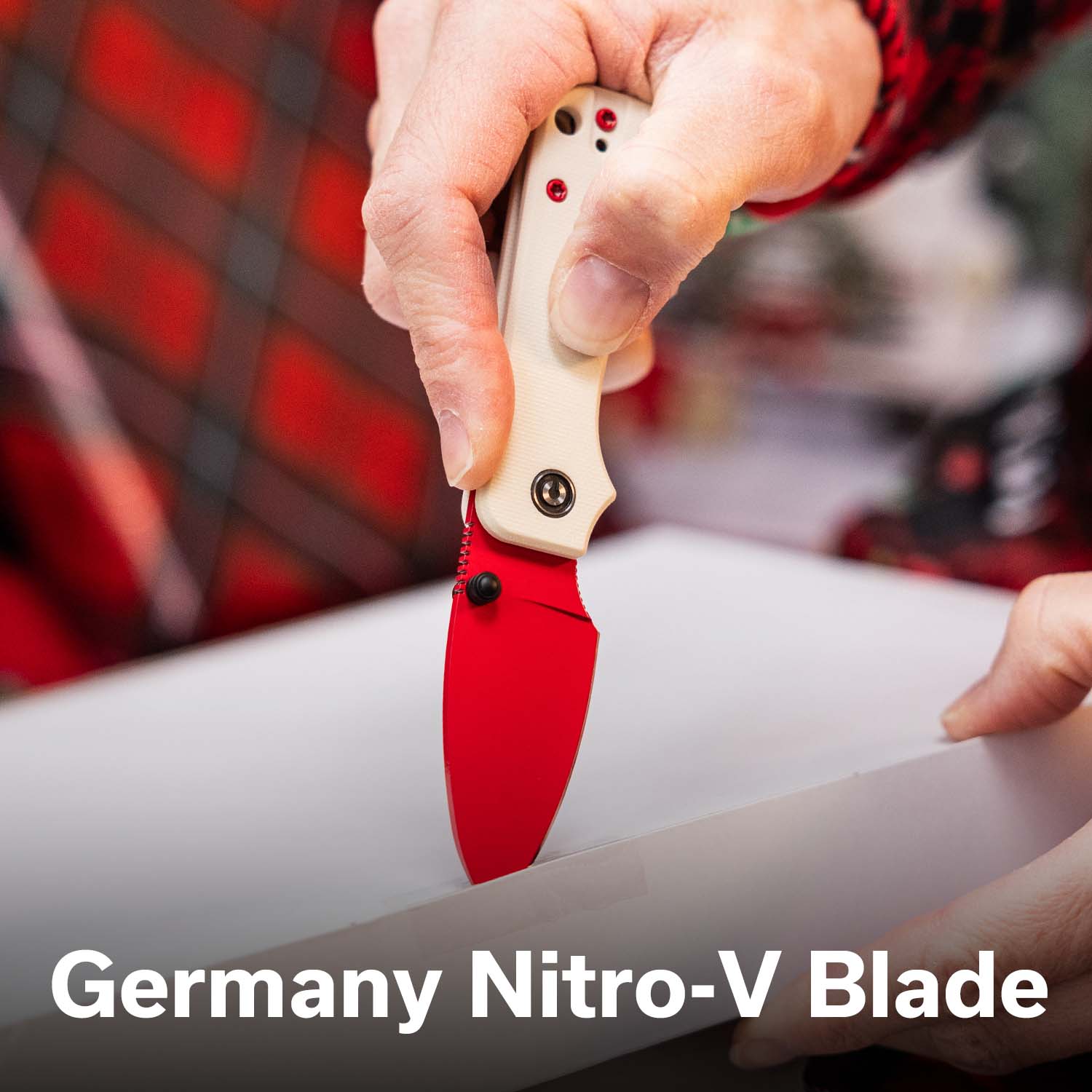 CIVIVI Baby Banter Thumb Stud Knife G10 Handle (2.34" Nitro-V Blade) C19068S-7 - Image 4