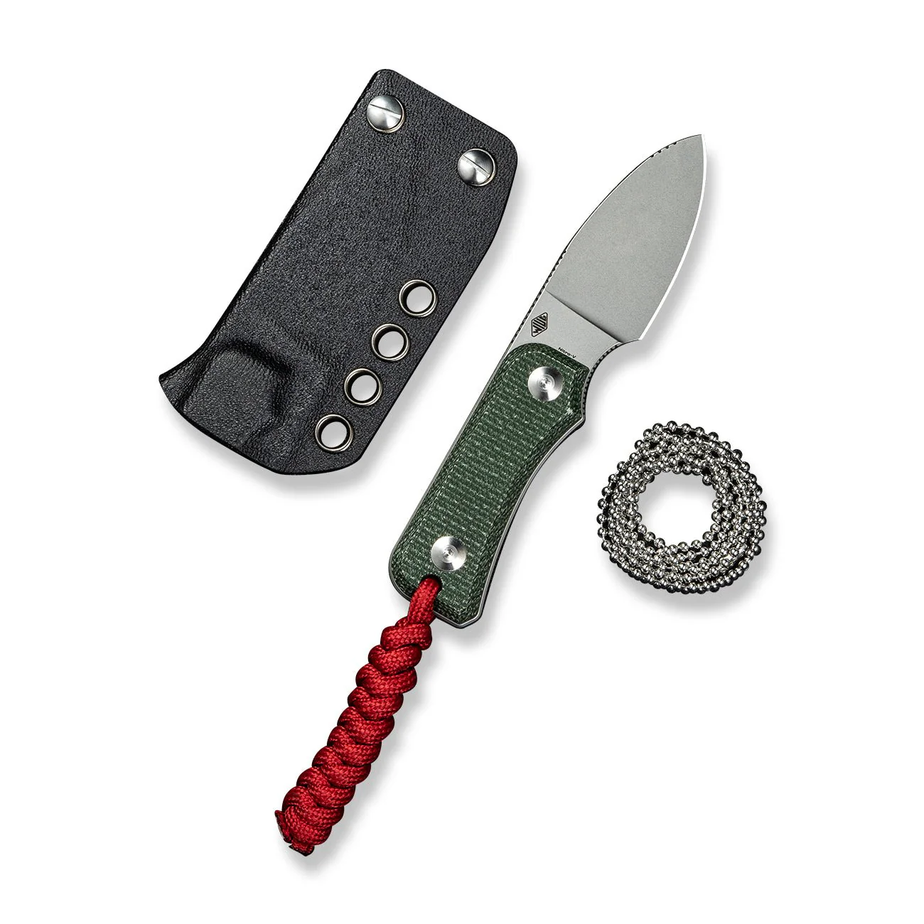 CIVIVI Baby Banter Fixed Blade Knife Micarta Handle (2.39" Nitro-V Blade) C23045-2 - Image 8