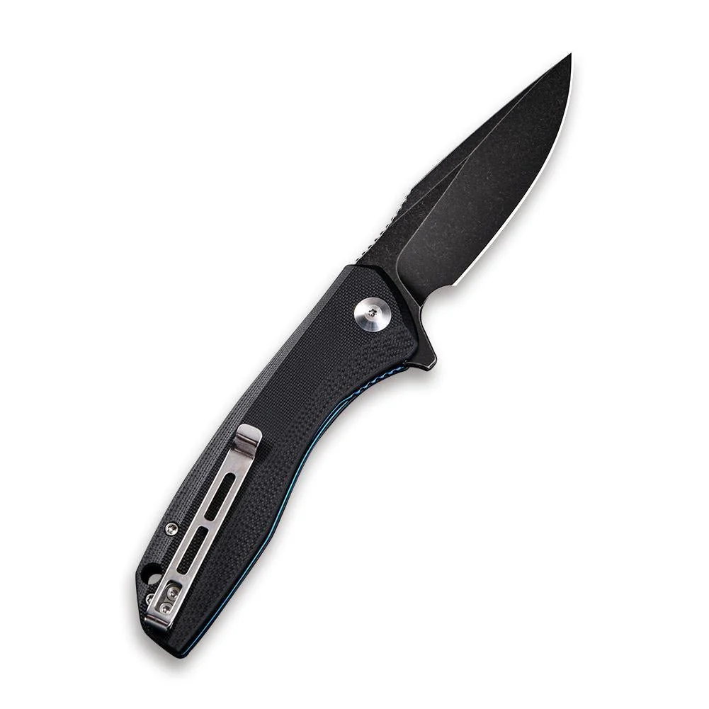 CIVIVI Baklash Flipper Knife G10 Handle (3.5" 9Cr18MoV Blade) C801H - Image 2