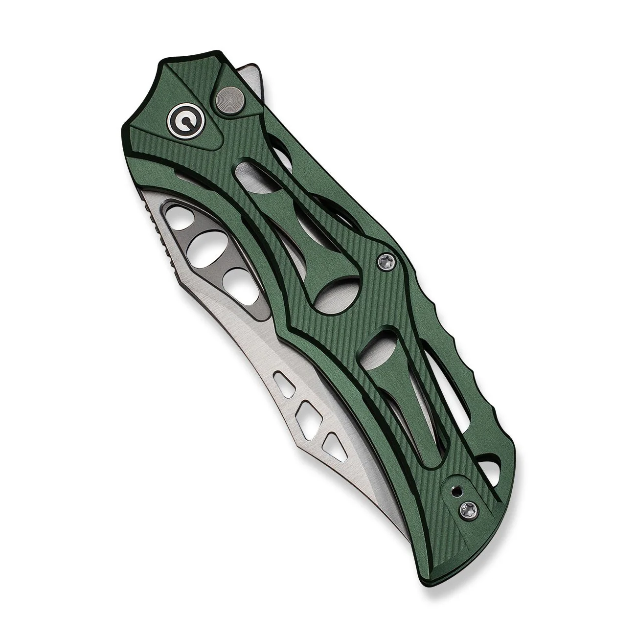 CIVIVI Biophase Flipper & Button Lock Knife Aluminum Handle (3.48" Nitro-V Blade) C23083-1 - Image 11