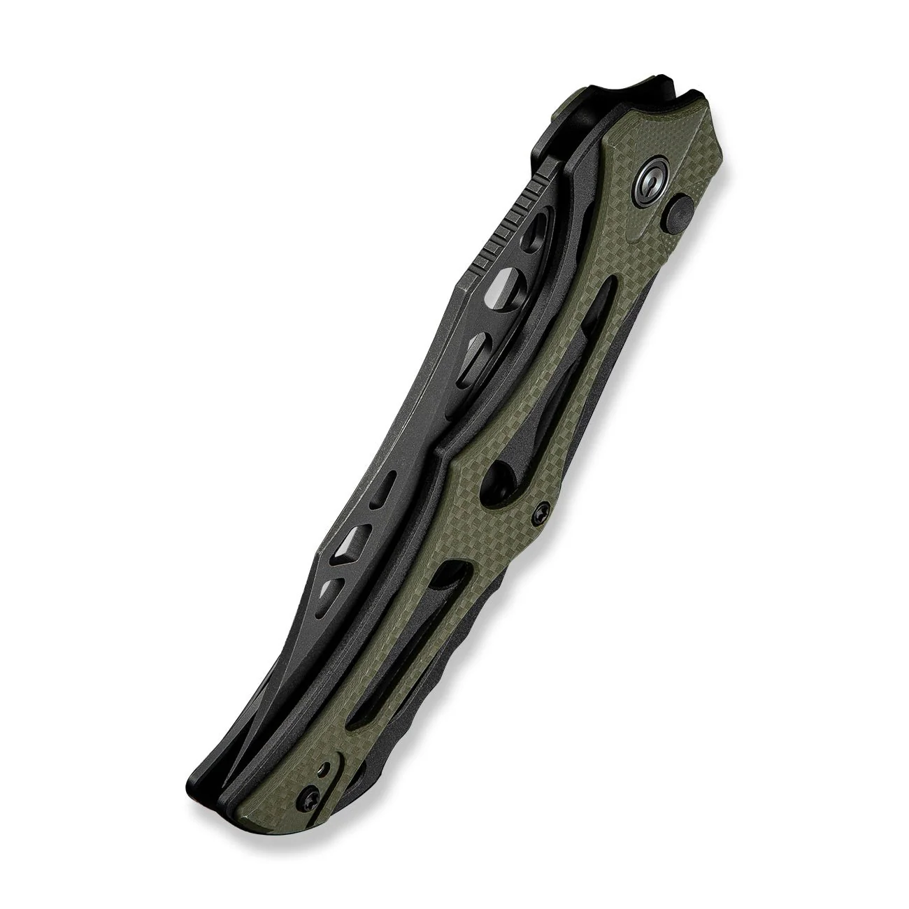 CIVIVI Biophase Flipper & Button Lock Knife Aluminum & G10 Handle (3.48" Nitro-V Blade) C23083C-2 - Image 13