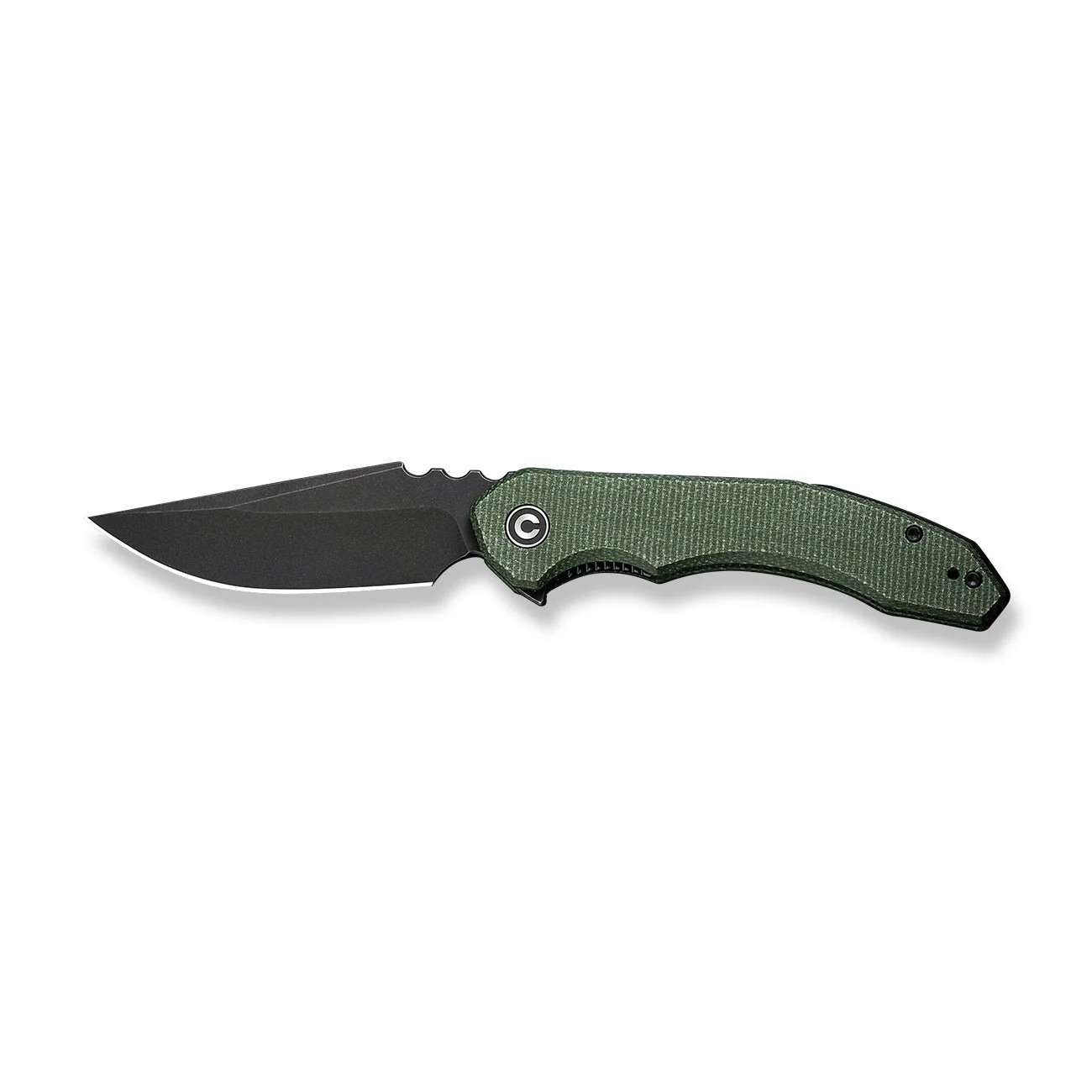 CIVIVI Bluetick Flipper Knife Micarta Handle (3.47" 14C28N Blade) C23050-3 - Image 9