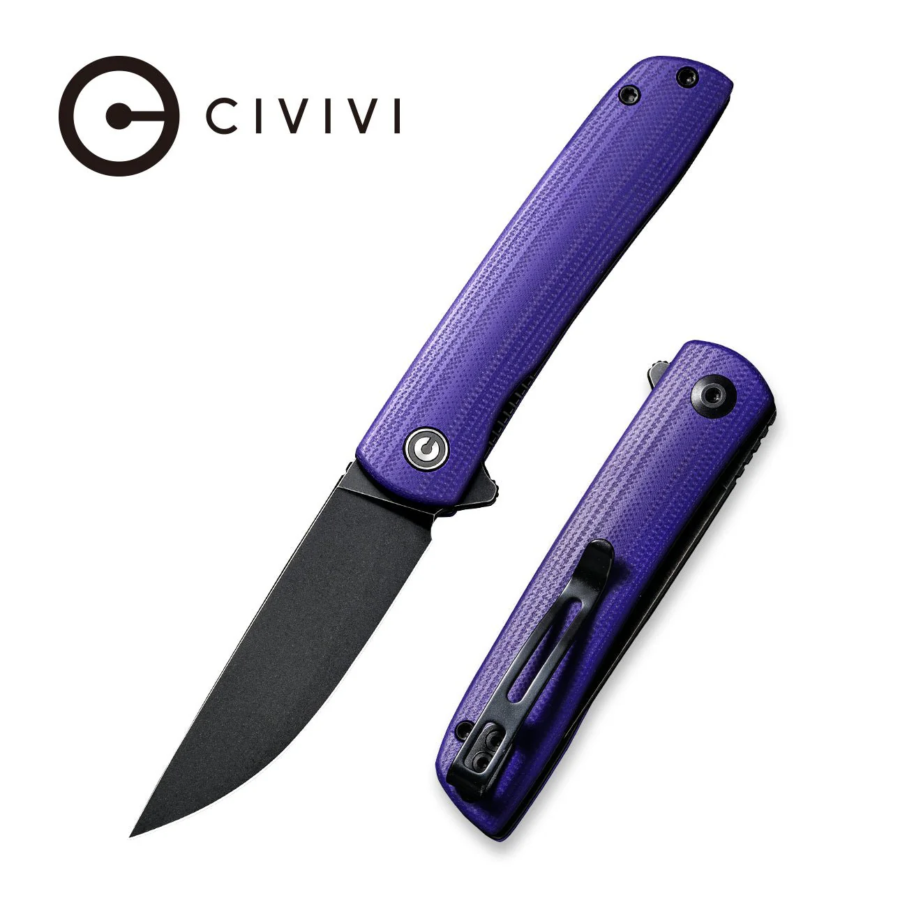 CIVIVI Bo Flipper Knife G10 Handle (2.92" Nitro-V Blade) C20009B-5