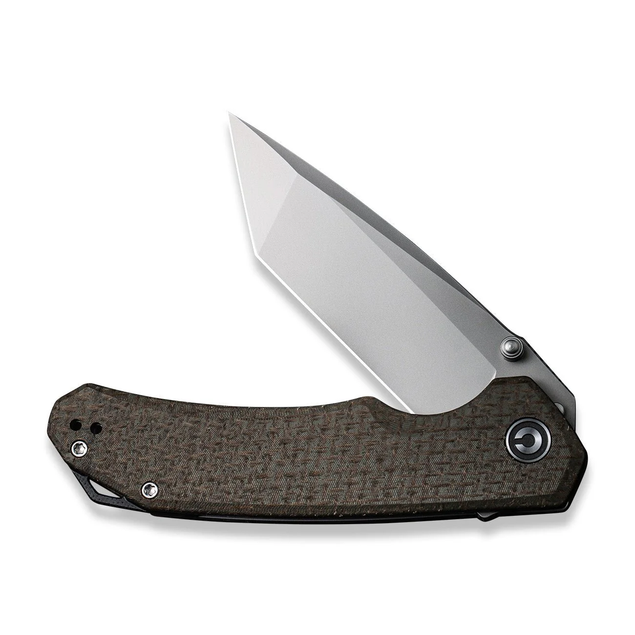 CIVIVI Brazen Flipper & Thumb Stud Knife Micarta Handle (3.46" D2 Blade) C2023F - Image 4