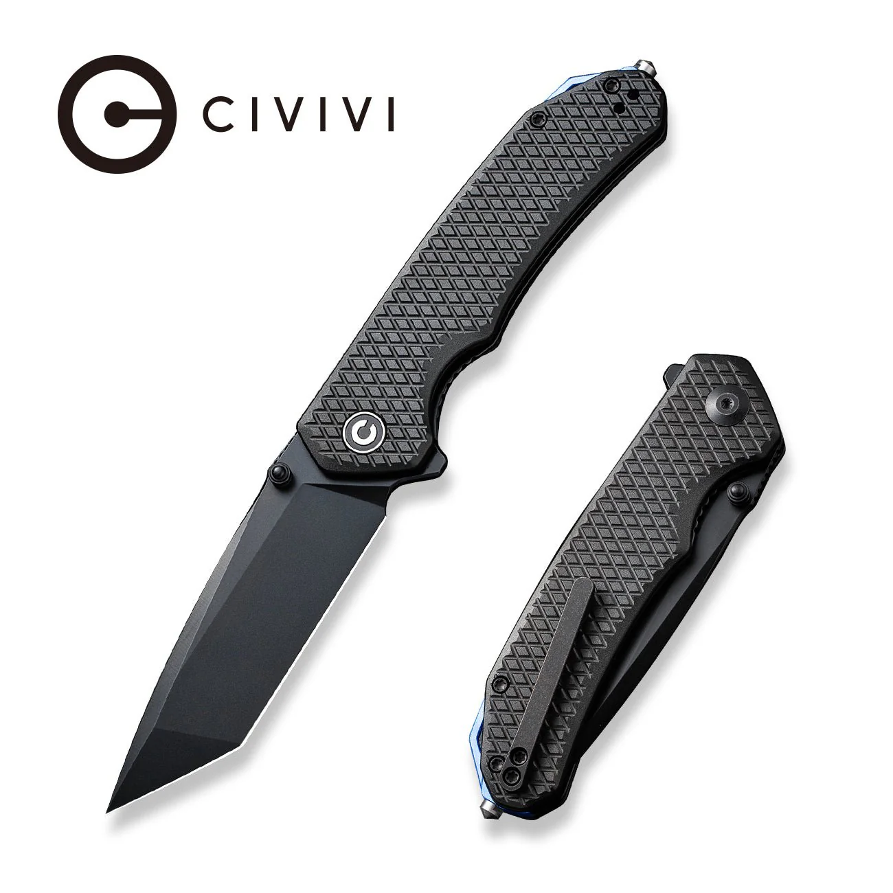 Kronos Knife Company LLC Exclusives SKU - CIVIVI Brazen Kronos Flipper & Thumb Stud Knife PSA-638-5