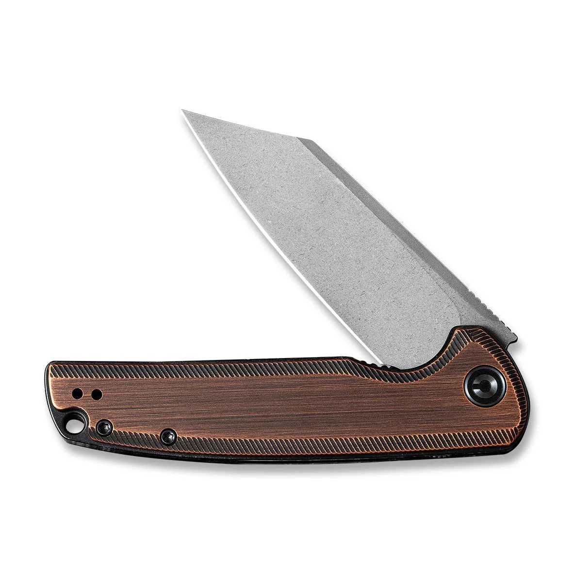 CIVIVI Brigand Flipper Knife Copper Handle (3.46" 154CM Blade) C909D - Image 4
