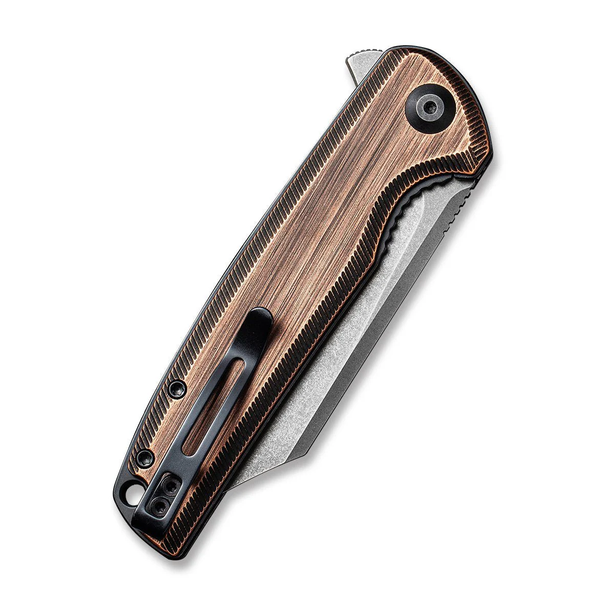 CIVIVI Brigand Flipper Knife Copper Handle (3.46" 154CM Blade) C909D - Image 6