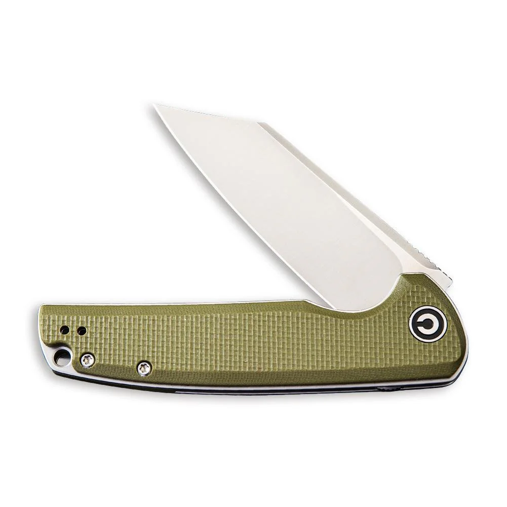 CIVIVI Brigand Flipper Knife G10 Handle (3.46" D2 Blade) C909A - Image 4