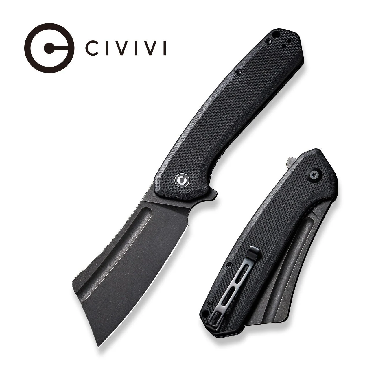 CIVIVI Bullmastiff Flipper Knife G10 Handle (3.83" 9Cr18MoV Blade) C2006D