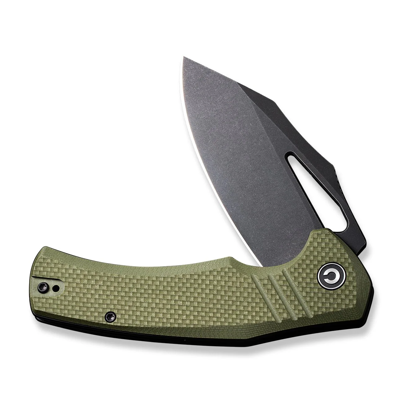 CIVIVI BullTusk Flipper & Thumb Hole Knife G10 Handle (3.48" 14C28N Blade) C23017-2 - Image 10