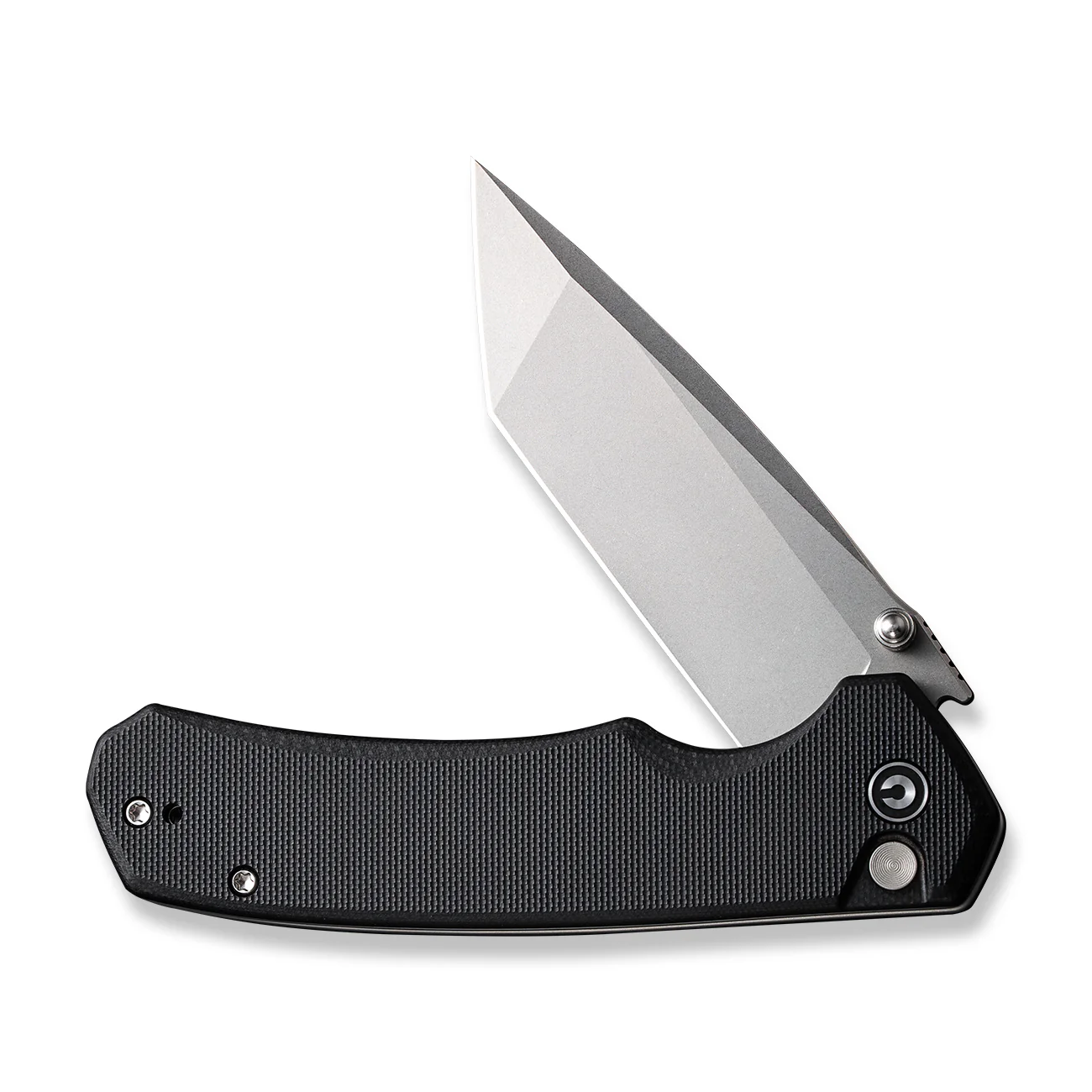 CIVIVI Button Lock Brazen Flipper & Thumb Stud Knife G10 Handle (3.46" 14C28N Blade) C19059C-1 - Image 9