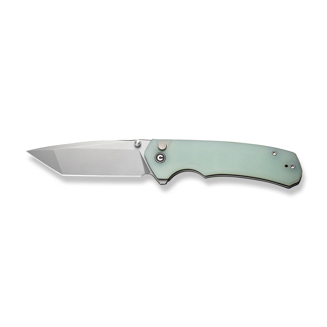 CIVIVI Button Lock Brazen Flipper & Thumb Stud Knife G10 Handle (3.46" 14C28N Blade) C19059C-3 - Image 10
