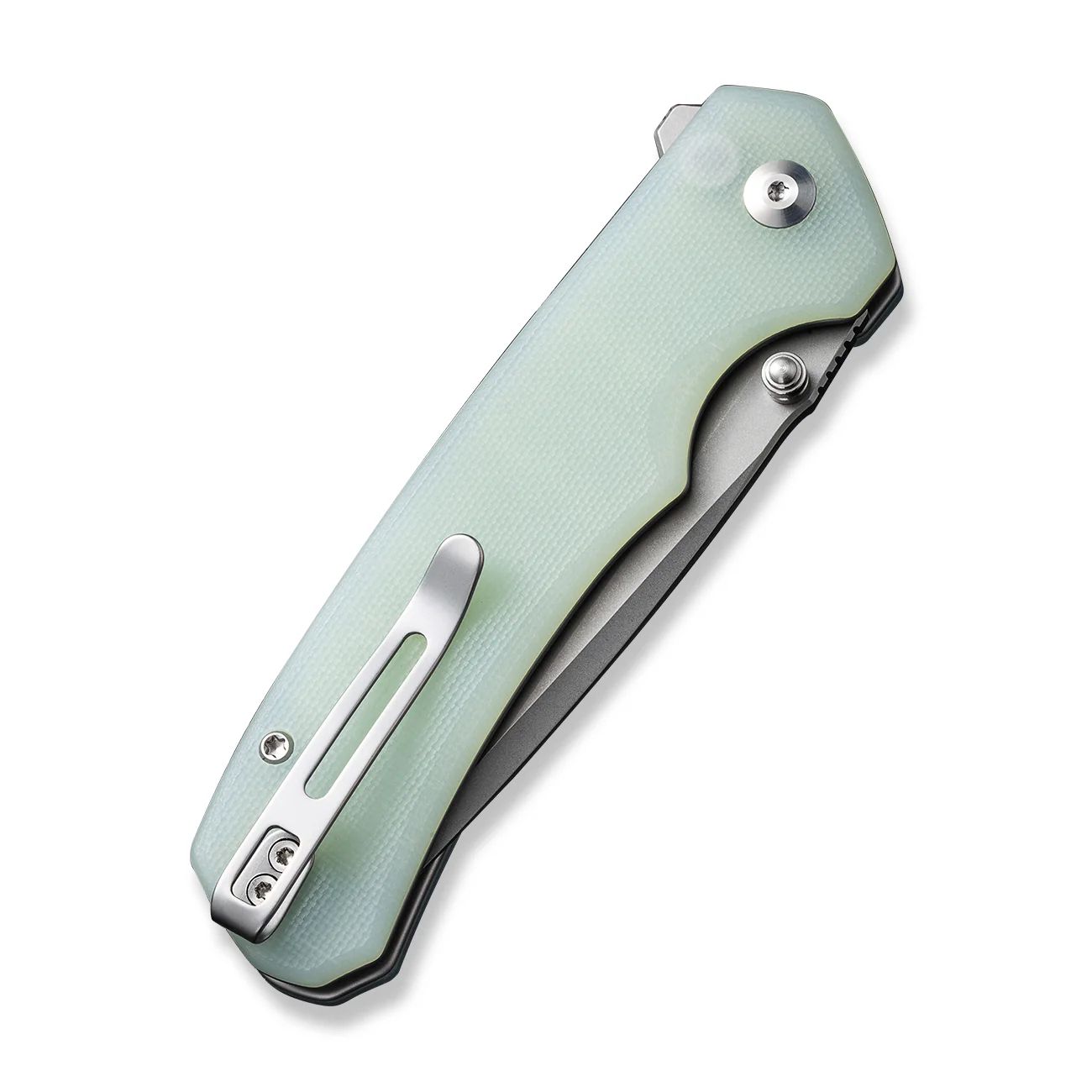 CIVIVI Button Lock Brazen Flipper & Thumb Stud Knife G10 Handle (3.46" 14C28N Blade) C19059C-3 - Image 12