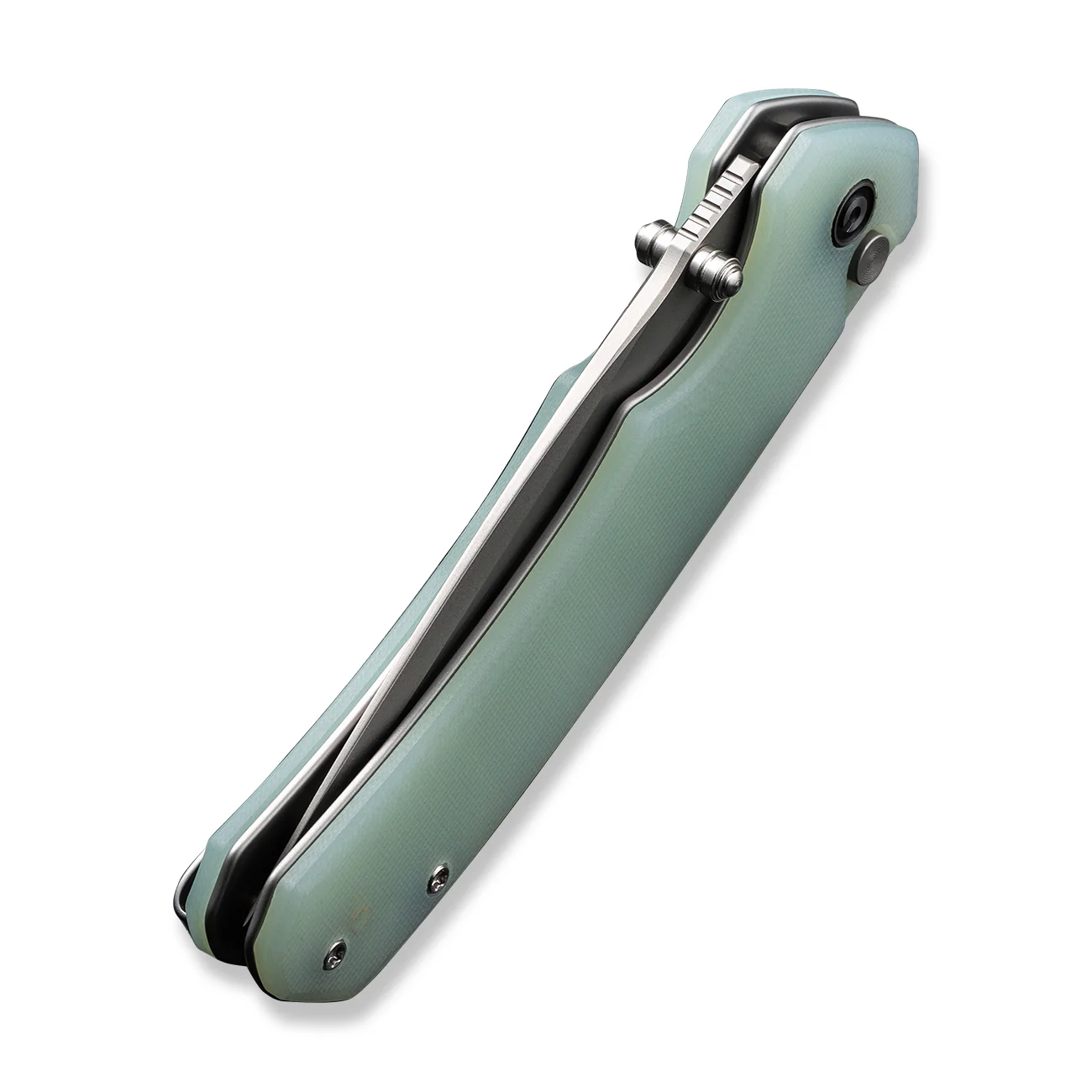 CIVIVI Button Lock Brazen Flipper & Thumb Stud Knife G10 Handle (3.46" 14C28N Blade) C19059C-3 - Image 13