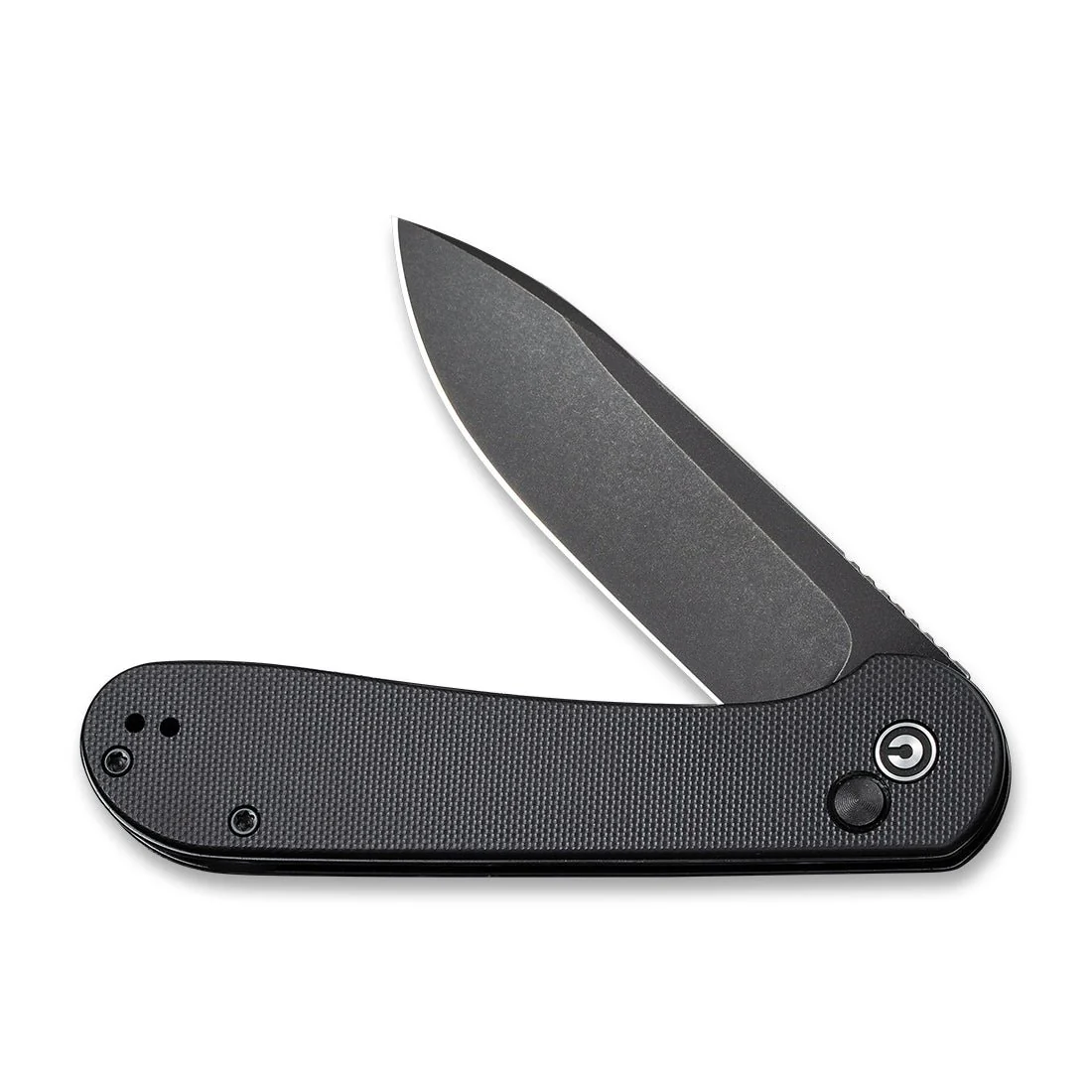 CIVIVI Button Lock Elementum Pocket Knife G10 Handle (3.47" 14C28N Blade) C2103A - Image 4