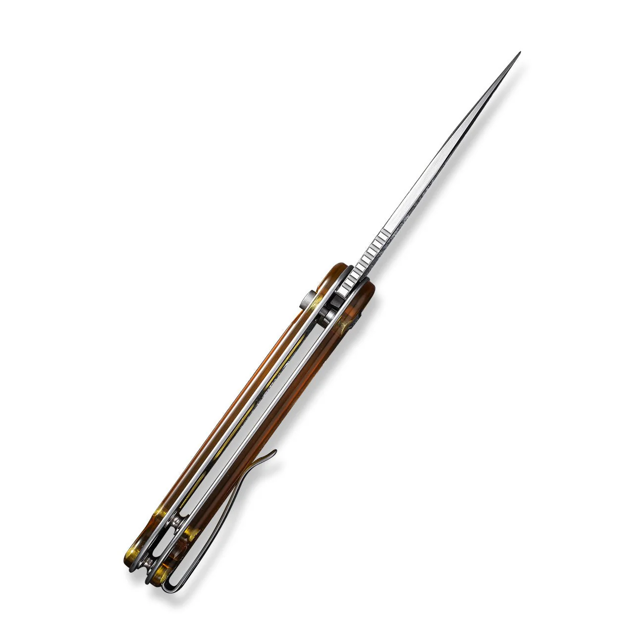 CIVIVI Button Lock Elementum II Flipper Knife Ultem Handle (2.96" Nitro-V Blade) C18062P-7 - Image 14
