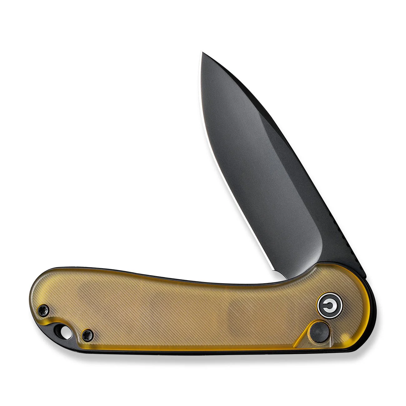 CIVIVI Button Lock Elementum II Flipper Knife Ultem Handle (2.96" Nitro-V Blade) C18062P-8 - Image 9