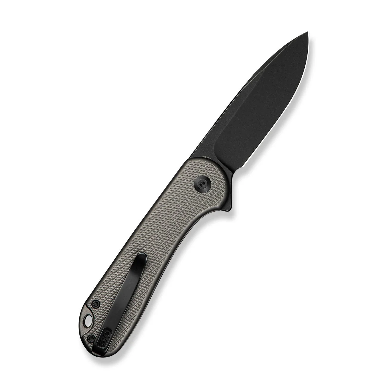 CIVIVI Button Lock Elementum II Flipper Knife Aluminum Handle (2.96" Nitro-V Blade) C18062PD-1 - Image 7