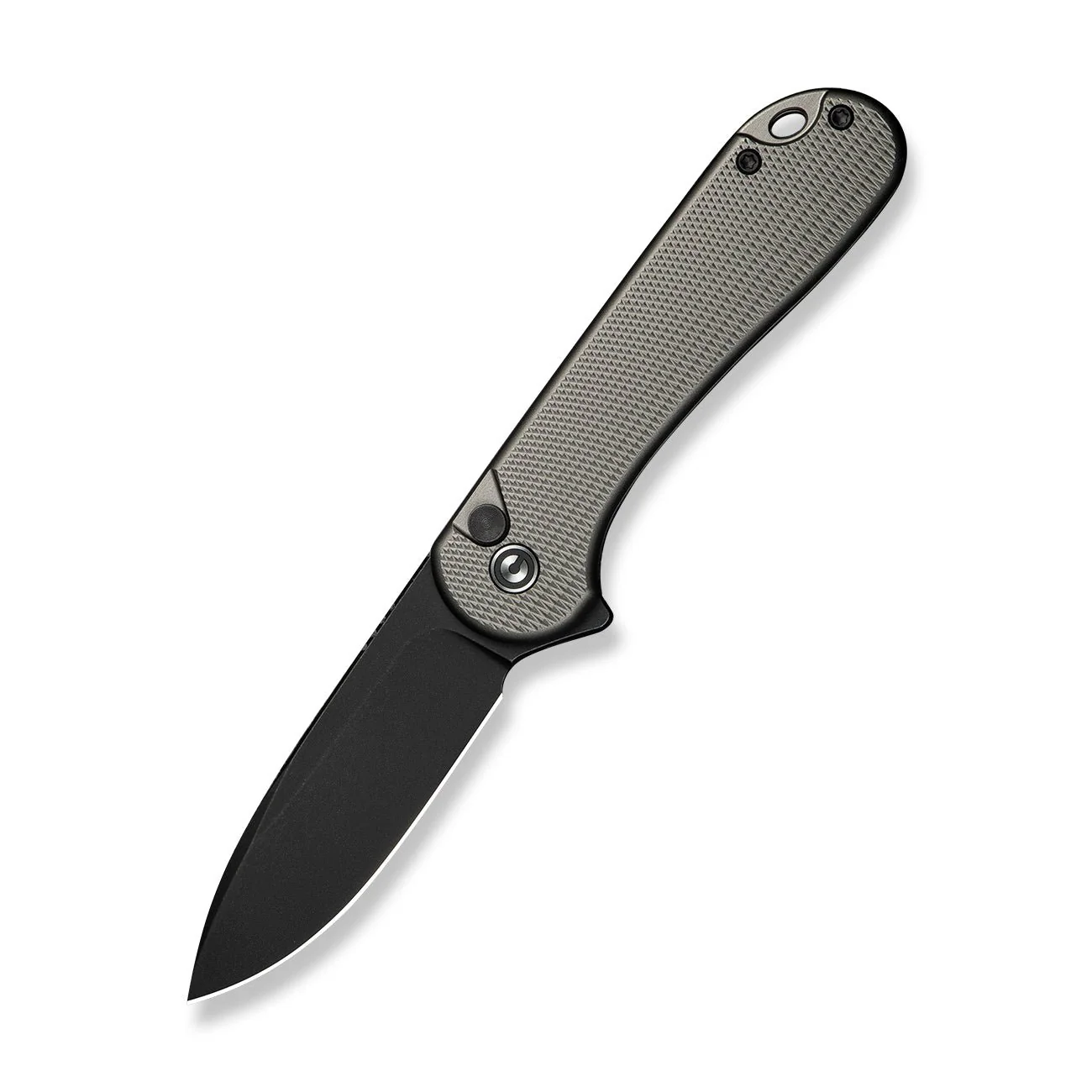 CIVIVI Button Lock Elementum II Flipper Knife Aluminum Handle (2.96" Nitro-V Blade) C18062PD-1 - Image 8