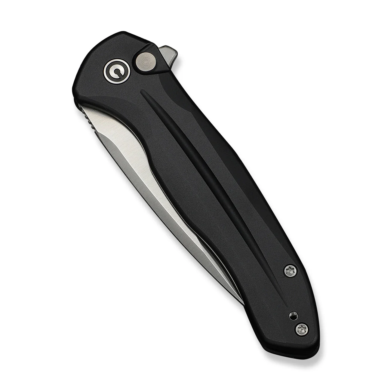 CIVIVI Button Lock Kitefin Flipper Knife Aluminum Handle (3.22" 14C28N Blade) C24091-1 - Image 11