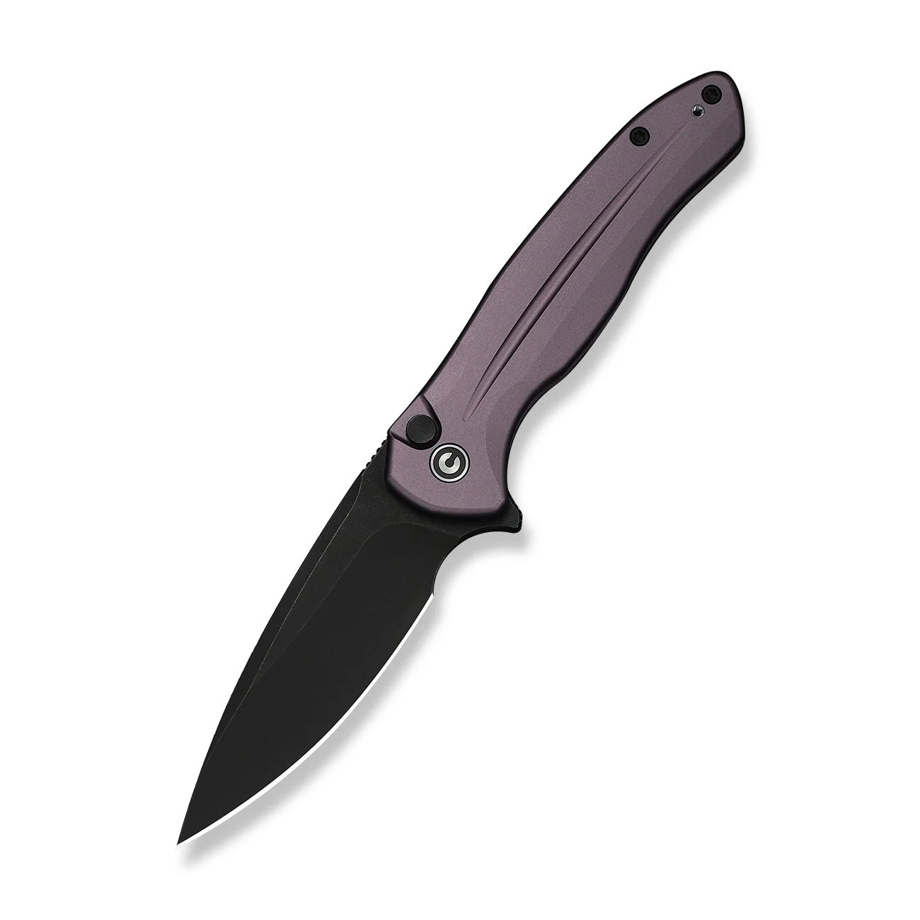 CIVIVI Button Lock Kitefin Flipper Knife Aluminum Handle (3.22" 14C28N Blade) C24091-3 - Image 8
