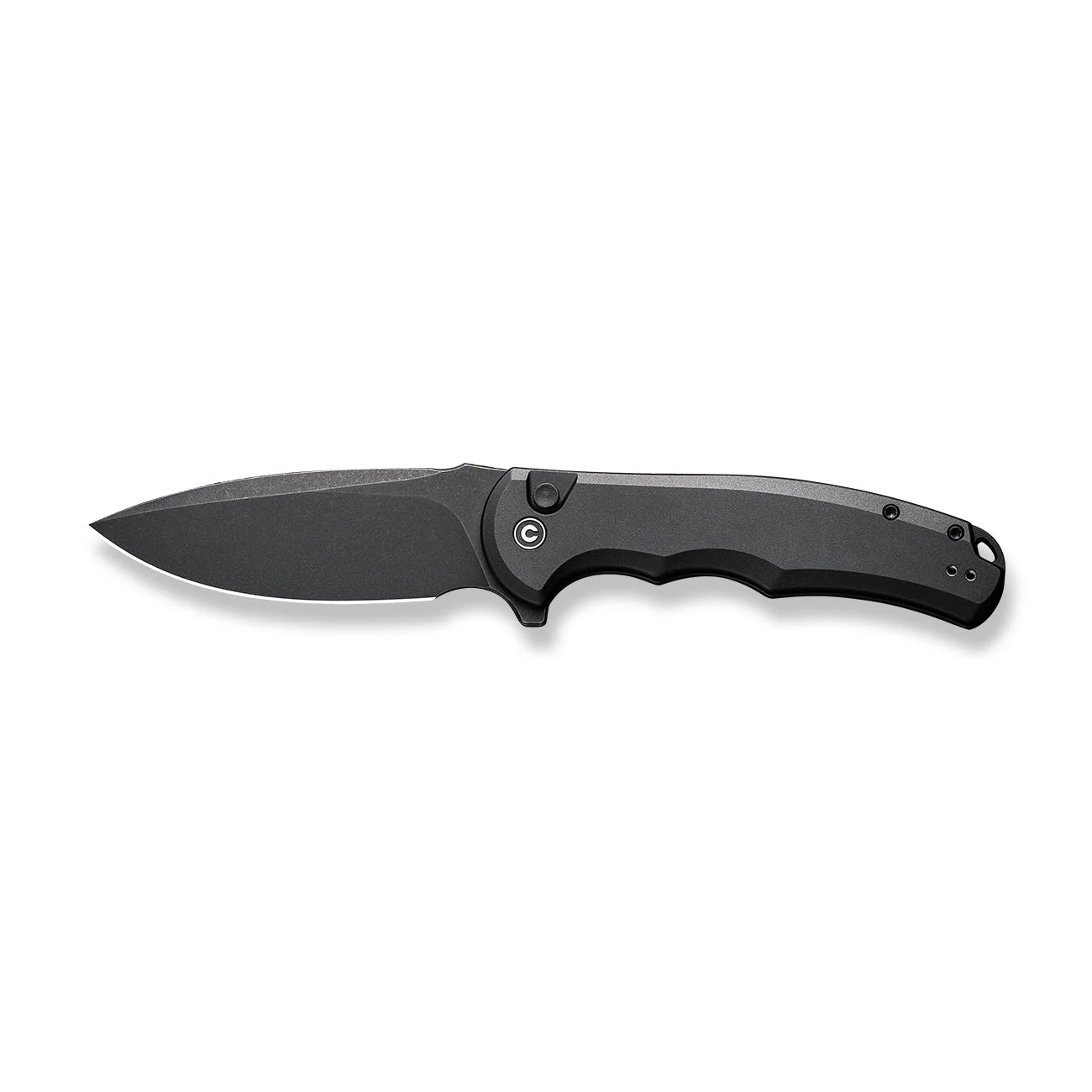CIVIVI Button Lock Praxis Flipper Knife Aluminum Handle (3.75" Nitro-V Blade) C18026E-1 - Image 9