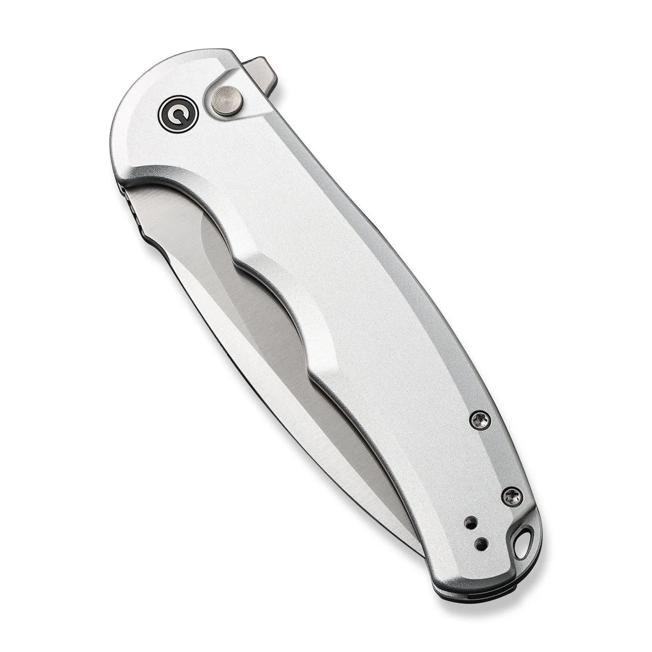 CIVIVI Button Lock Praxis Flipper Knife Aluminum Handle (3.75" Nitro-V Blade) C18026E-2 - Image 11