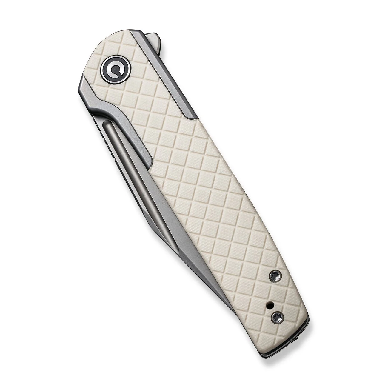 CIVIVI Cachet Flipper Knife Stainless Steel & G10 Handle (3.48" 14C28N Blade) C20041B-2 - Image 6