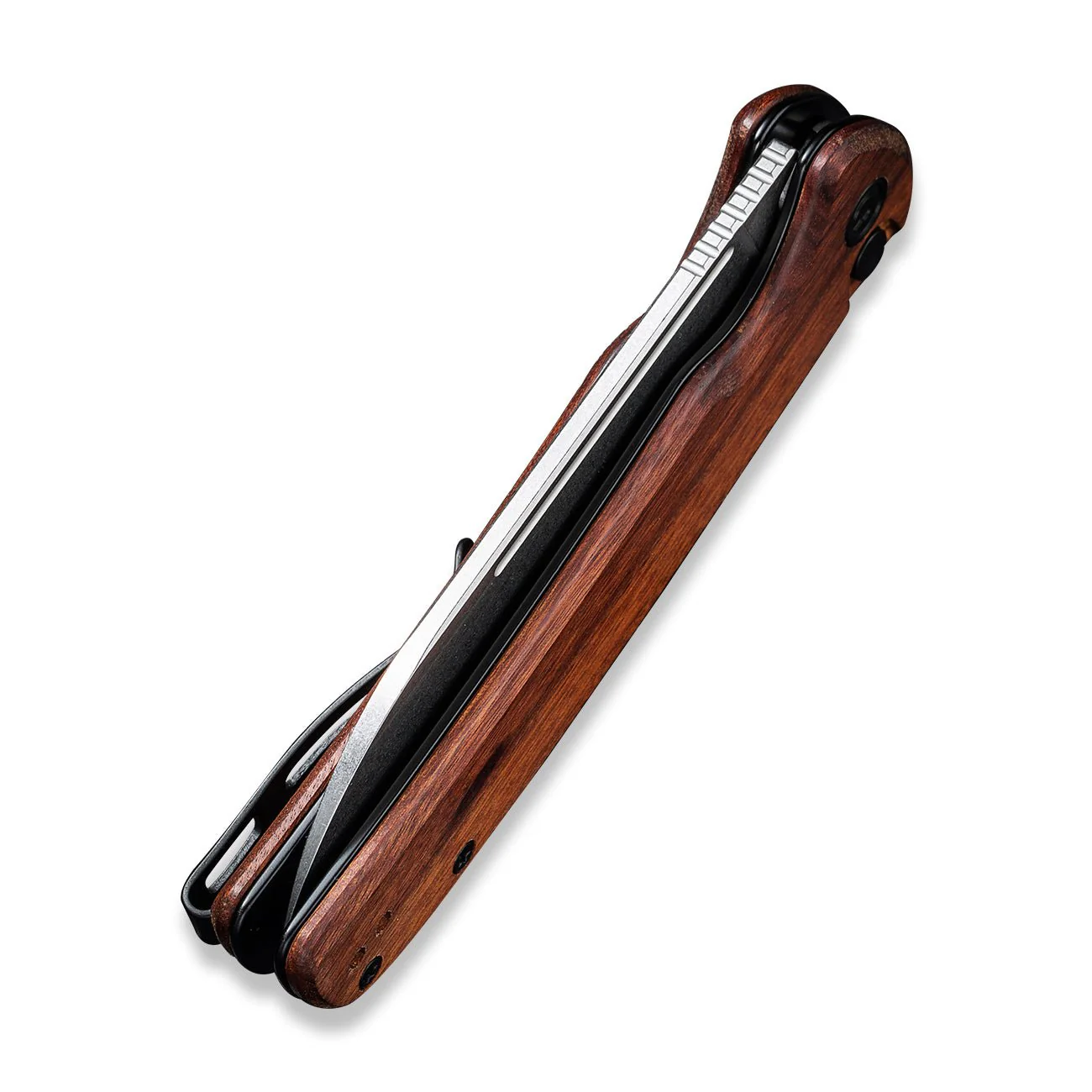 CIVIVI Chevalier Flipper & Button Lock Knife Wood Handle (3.46" 14C28N Blade) C20022-3 - Image 7