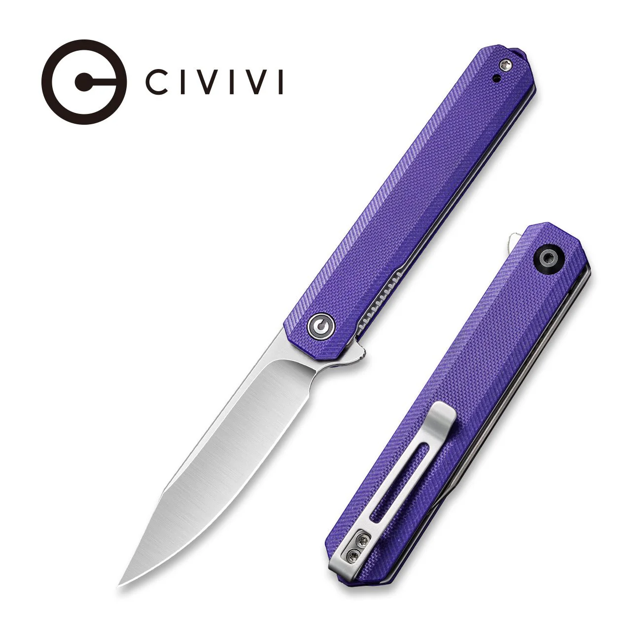 CIVIVI Chronic Flipper Knife G10 Handle (3.22" 9Cr18MoV Blade) C917D
