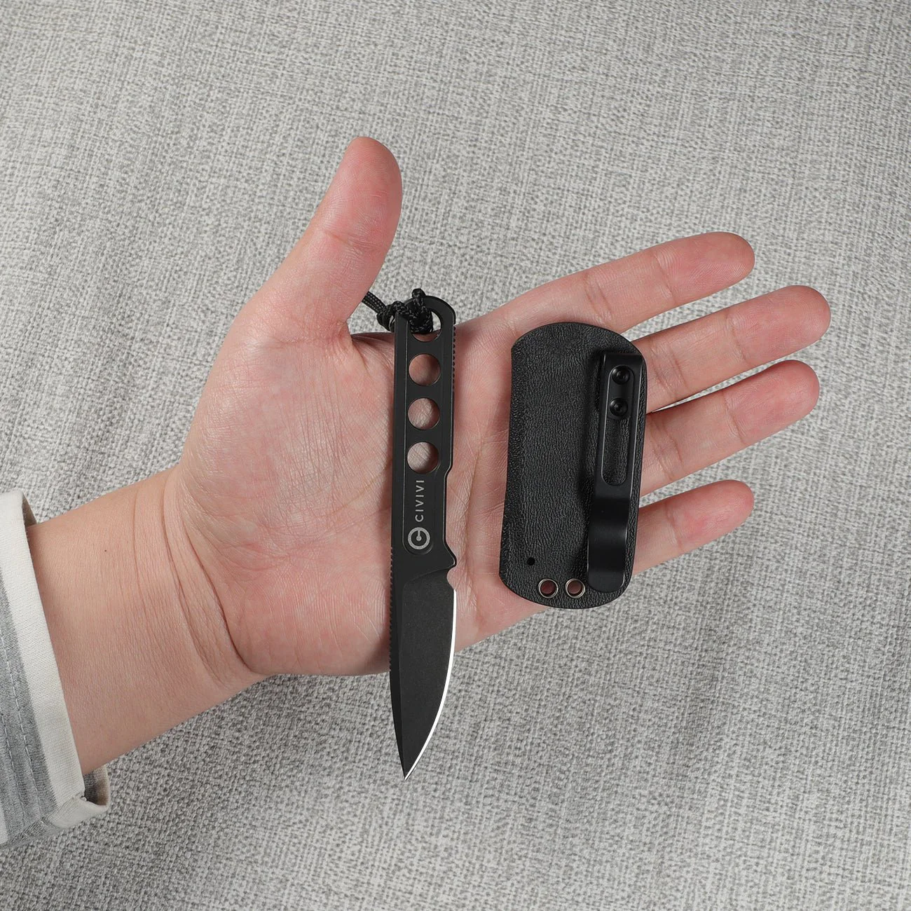 CIVIVI Circulus Fixed Blade Knife (1.96" 10Cr15CoMov Blade) C22012-1 - Image 5