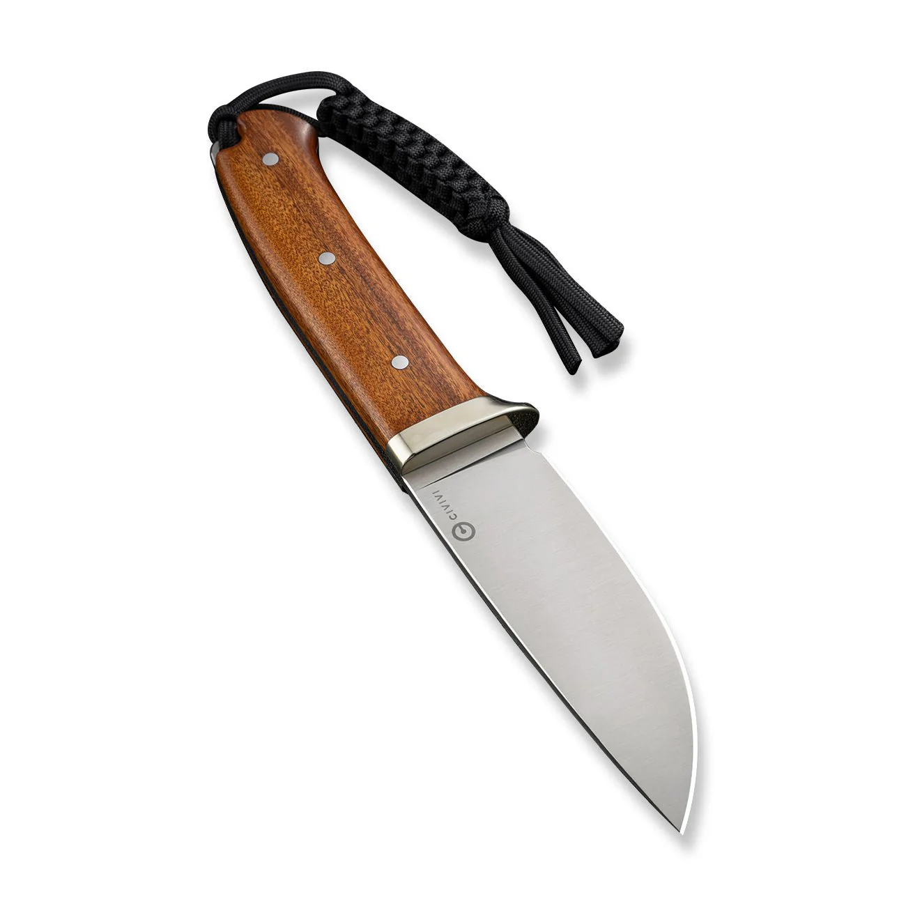 CIVIVI Cloud Peak Fixed Blade Knife Wood Handle (4.6" Nitro-V Blade) C23044-3 - Image 10