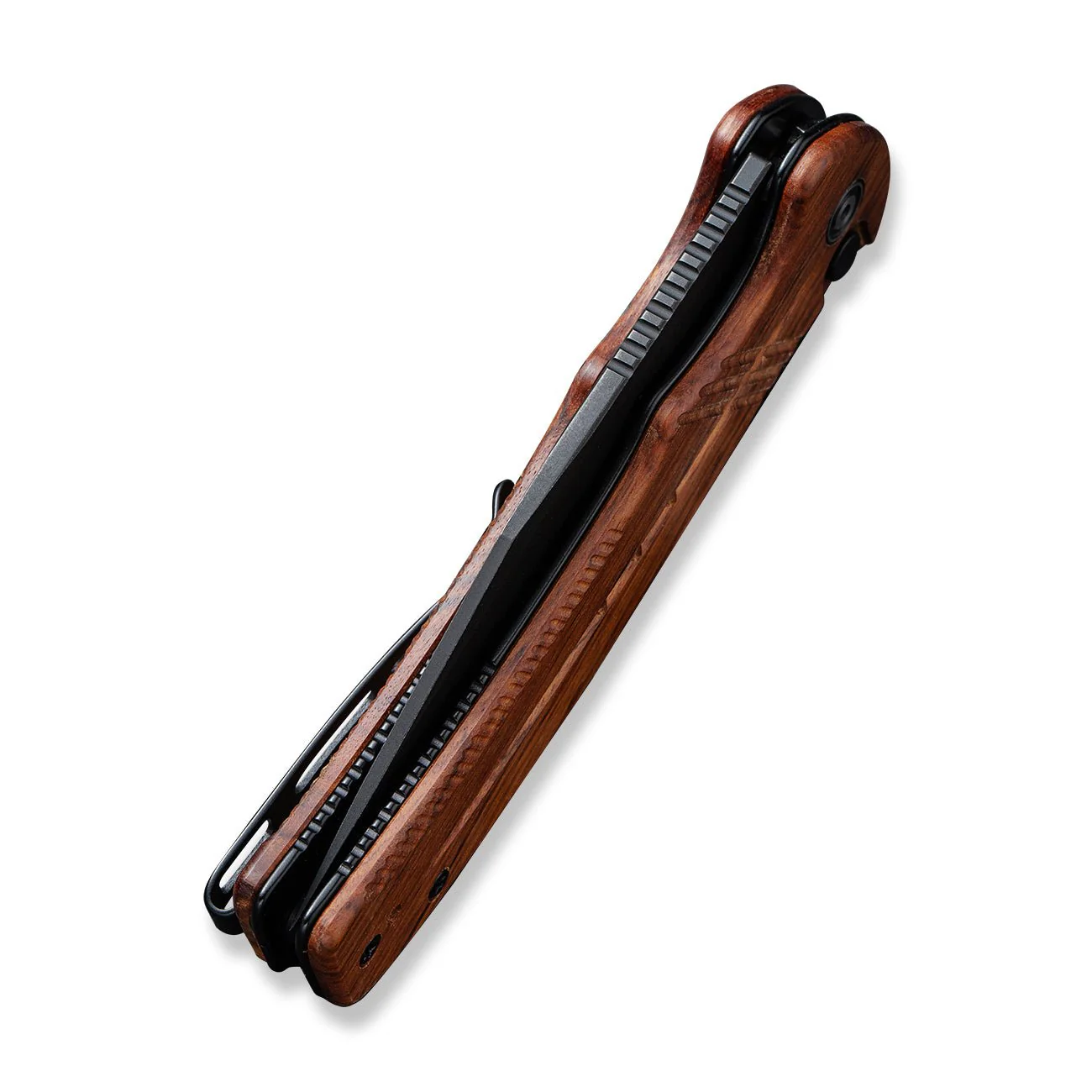 CIVIVI Cogent Flipper & Button Lock Knife Wood Handle (3.47" 14C28N Blade) C20038D-8 - Image 12