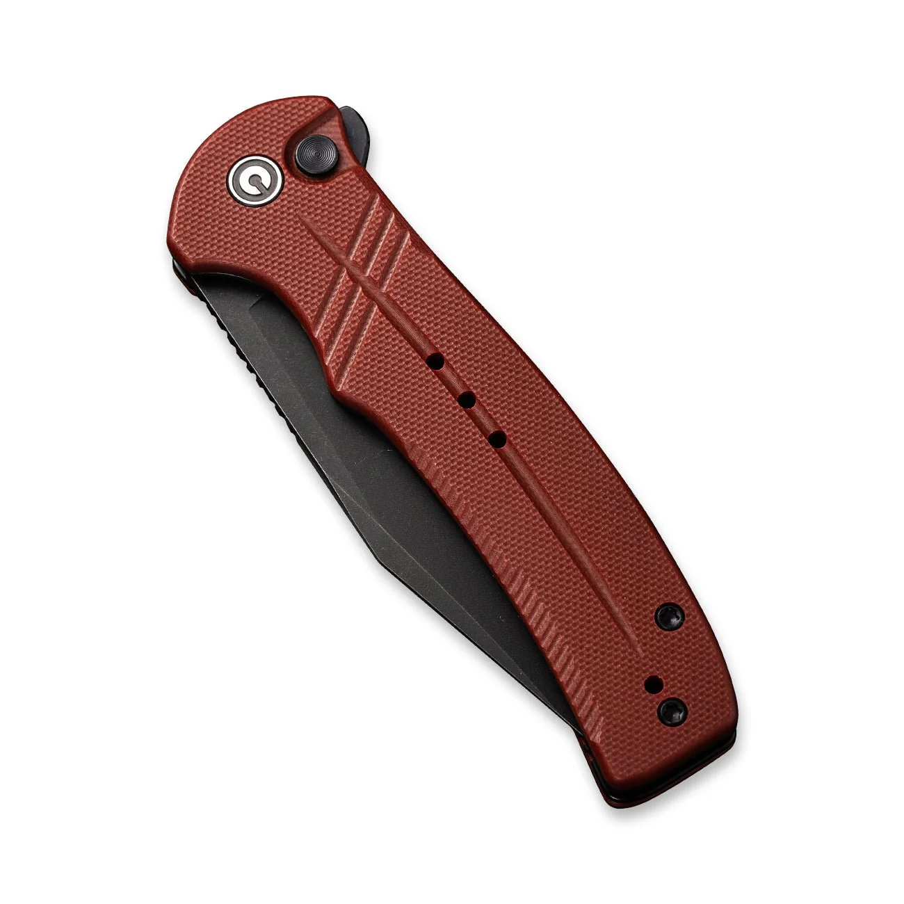 CIVIVI Cogent Flipper & Button Lock Knife G10 Handle (3.47" 14C28N Blade) C20038E-2 - Image 5
