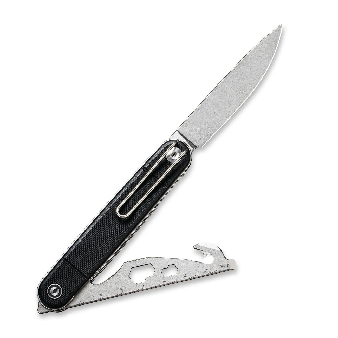 CIVIVI Crit Front Flipper Knife With Multi-Tool G10 Handle (3.18" Nitro-V) C20014F-1 - Image 2