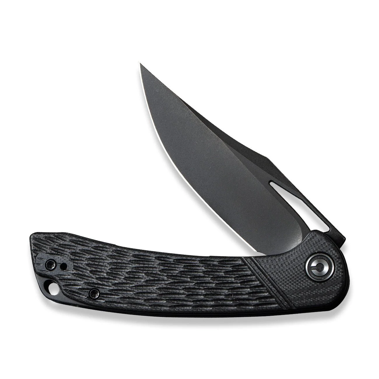 CIVIVI Dogma Flipper & Thumb Hole Knife G10 Handle (3.46" D2 Blade) C2005G - Image 4