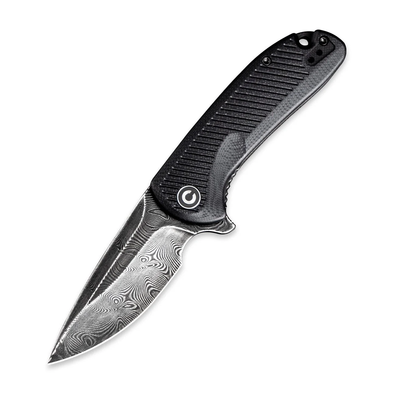 CIVIVI Durus Flipper Knife G10 Handle (3" Damascus Blade) C906DS-3 - Image 3