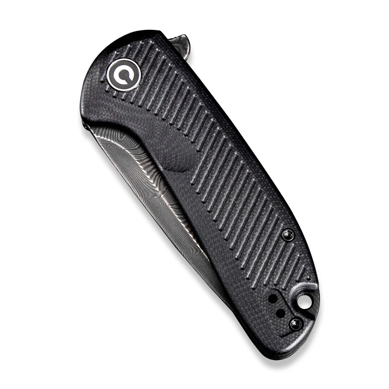 CIVIVI Durus Flipper Knife G10 Handle (3" Damascus Blade) C906DS-3 - Image 5