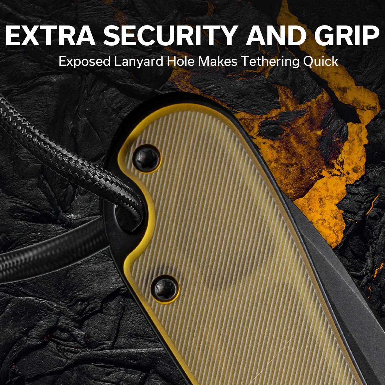 CIVIVI Elementum Flipper Knife Ultem Handle (2.96" D2 Blade) C907A-5 - Image 5