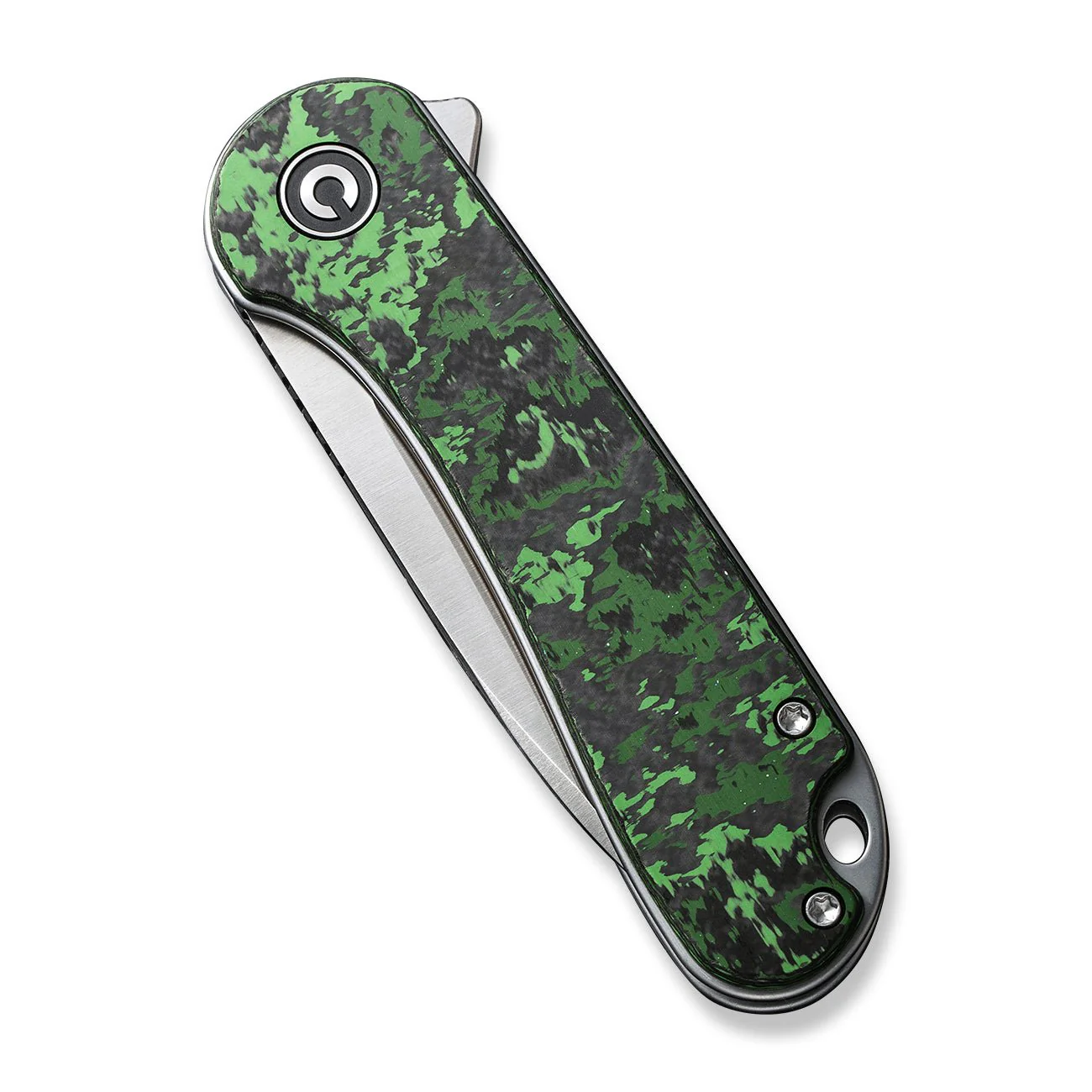 CIVIVI Elementum Flipper Knife FatCarbon Fiber Handle (2.96" CPM S35VN Blade) C907A-6 - Image 11